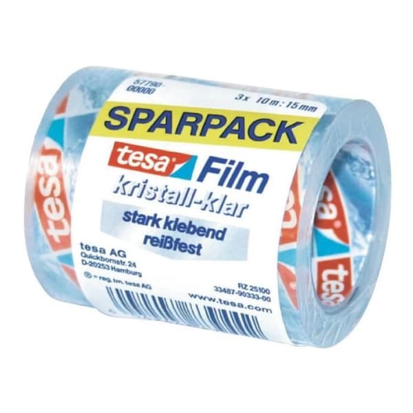 Tejp - TESA - 57790 - 10 m x 15 mm - Multi-användning - Hållbar