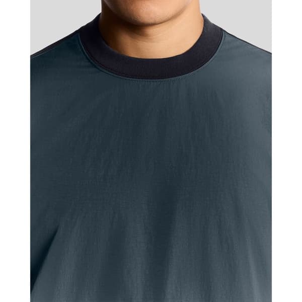 Hybrid sweatshirt halv raglan Lyle & Scott