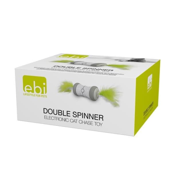 Kattens leksak dubbel spinner Ebi