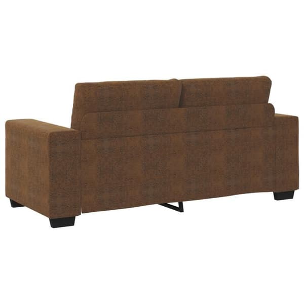 Canapé loveseat Brun 140 cm i konstläder