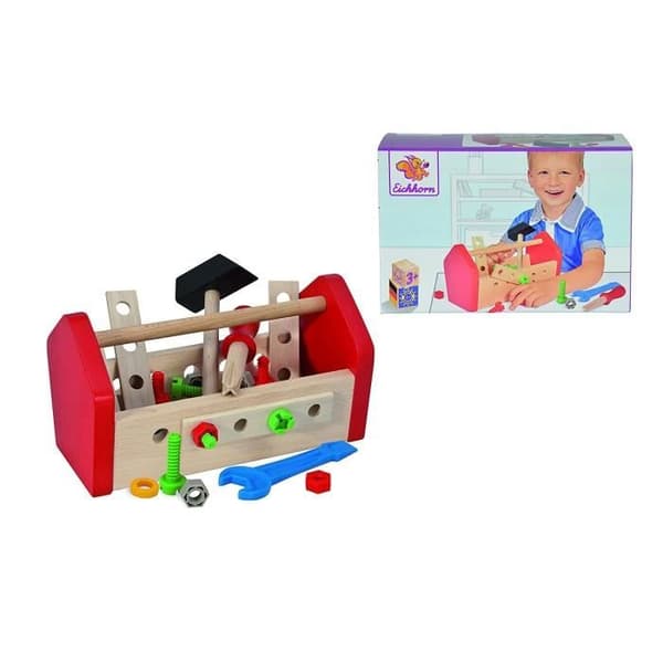 EICHHORN Constructor Toolbox - 30 stycken - För barn från 3 år och uppåt