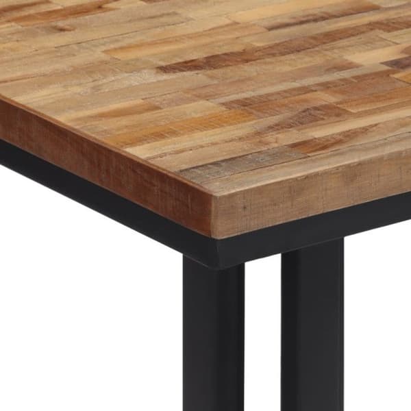 vidaXL Soffbord 55x55x40 cm Solid Reclaimed Teak 358516