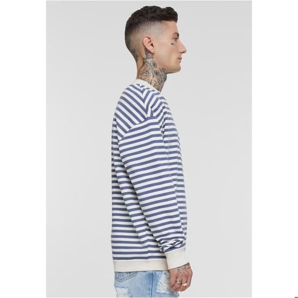 Randig rundhalsad sweatshirt Urban Classics