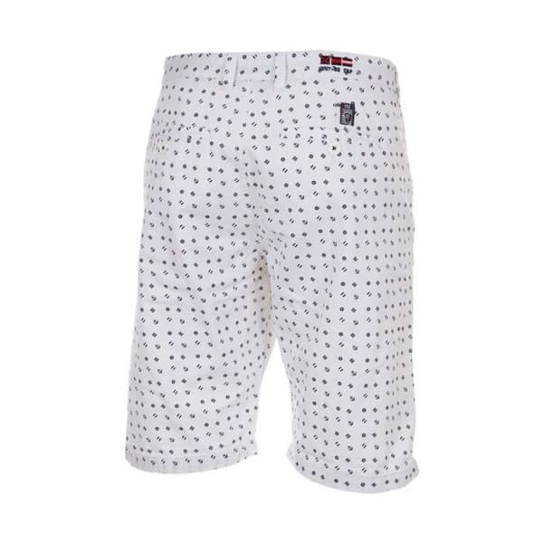 Bermuda kille - VENT DU CAP - ECEPRINT - 100% bomull - Vit - 4 fickor