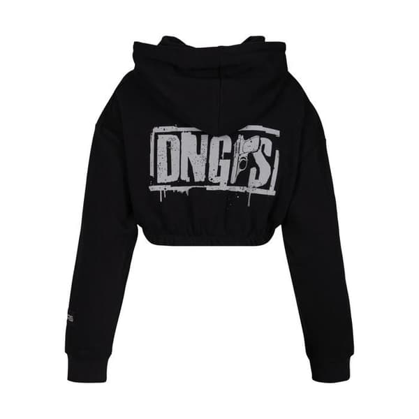 Damsweatshirt med huva Dangerous DNGRS EvilFuture