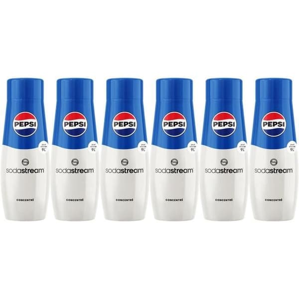 Sodastream - 6-pack PEPSI koncentrat - 440ml