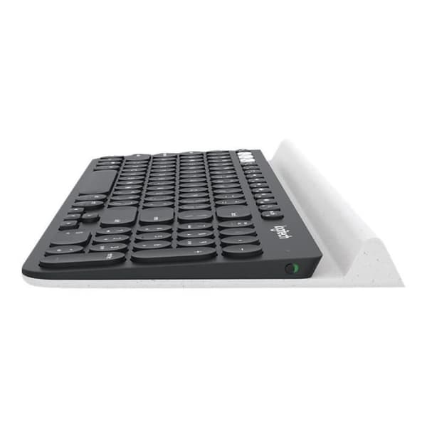 Logitech K780 Multi-Device - Tangentbord - Bluetooth, 2,4 GHz - Engelska Storbritannien - vit