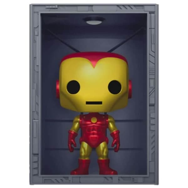 Iron Man Model IV Metallic US Exklusiv Pop! Deluxe