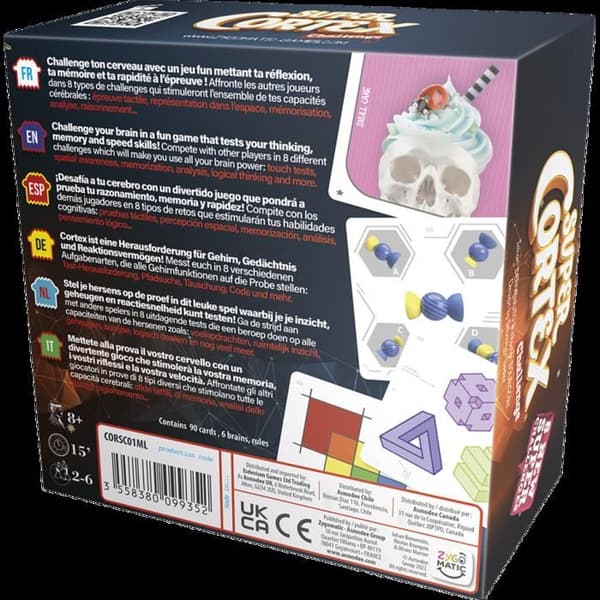 Spel med stämning Asmodee Cortex Super Cortex ML
