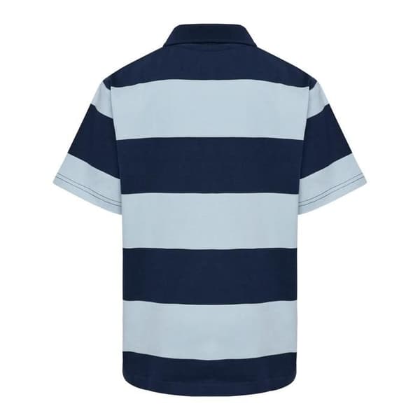 Randig polo barn Hummel BEE - klädd blå