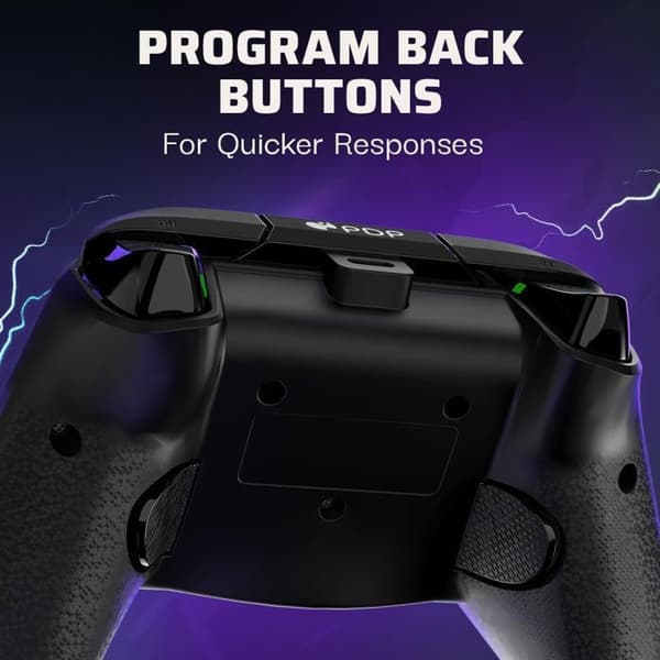 Spelkontroll - Xbox - Rematch Glow Advanced - Trådad - Jolt Green - PDP