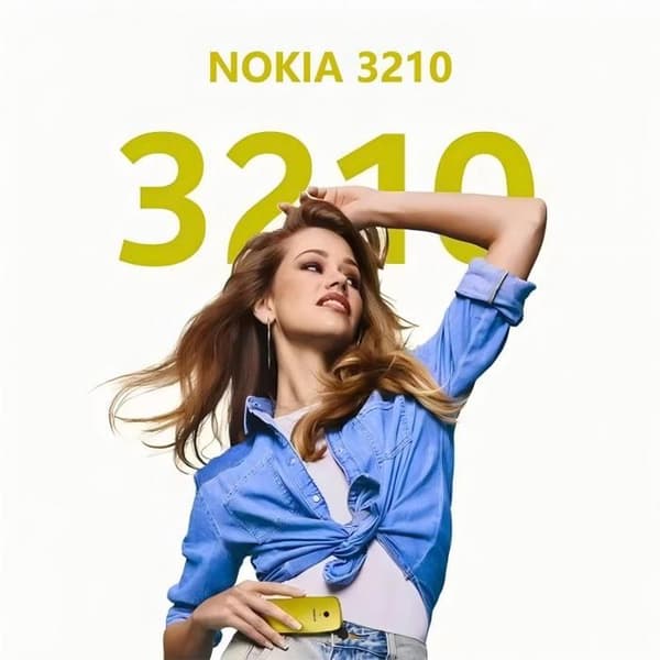 Mobiltelefon - NOKIA - Nokia 3210 - 4G - Bluetooth - Långvarigt batteri