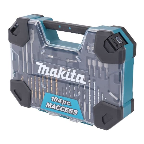 Makita E-22604 104 delar Borr- och bitsset