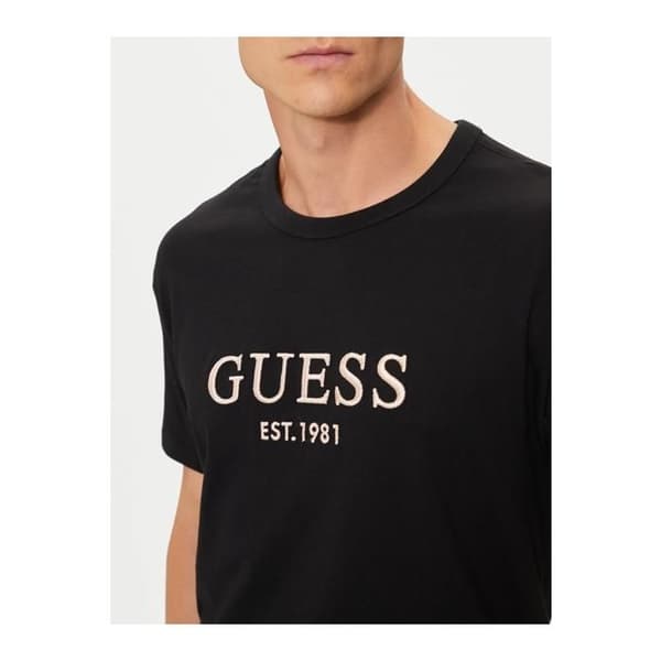 T-shirt MC bomull logotyp - Guess jeans.