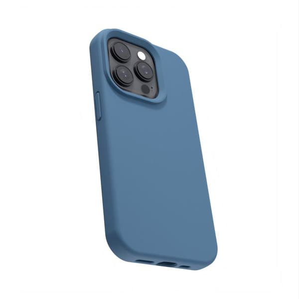 Etteri silikonfodral för iPhone 11, mörkblå