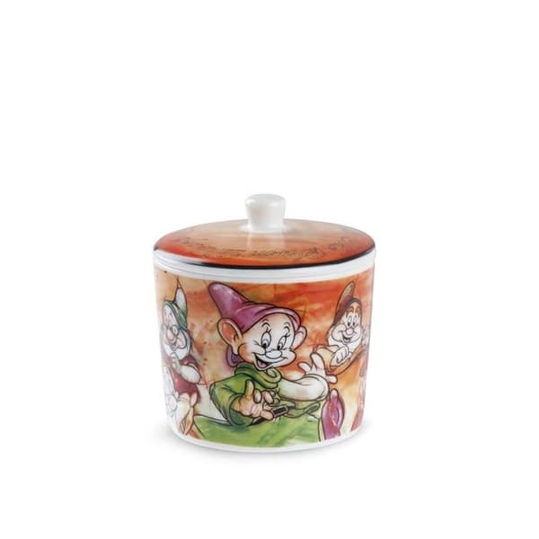 Kaffeservering - teservering Egan - 133012 - Set tekanna/kopp + socker 7 Disney-dvärgar,