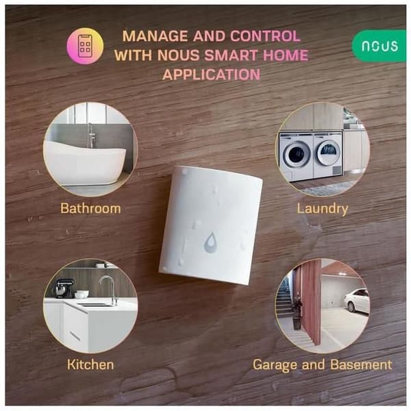 Vi E4 Zigbee Smart vattendetsensor
