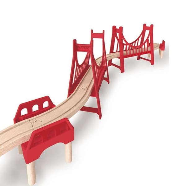 Hape Double Extended Suspension Bridge E3710