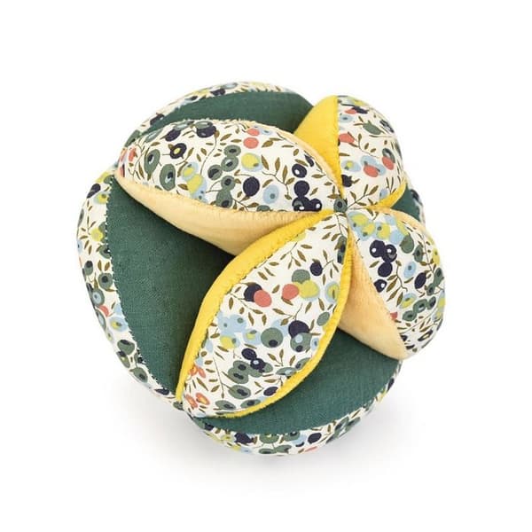 Sensoriska bollar Lejon boh'aime - DOUDOU ET COMPAGNIE - Gosedjur/Doudous - Gul