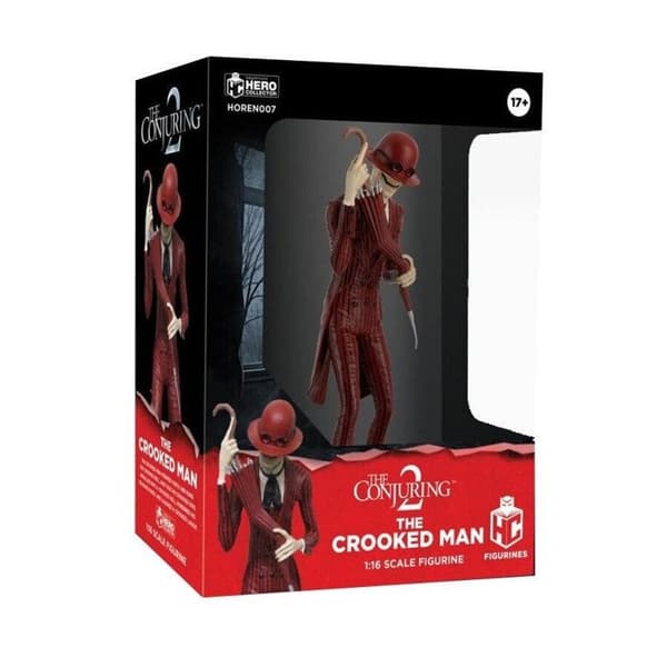 Figur - EAGLEMOSS - Den krokiga mannen - Skräck - Flerfärgad - Samlarobjekt