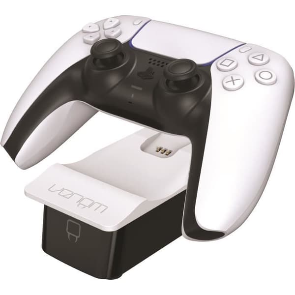 Laddstation - Venom - PS5 - Snabbladdning - Estetisk design - USB