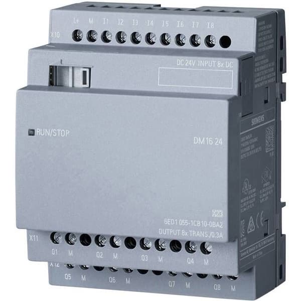 API - Utökningsmodul Siemens LOGO! DM16 24 0BA2 24 V/DC