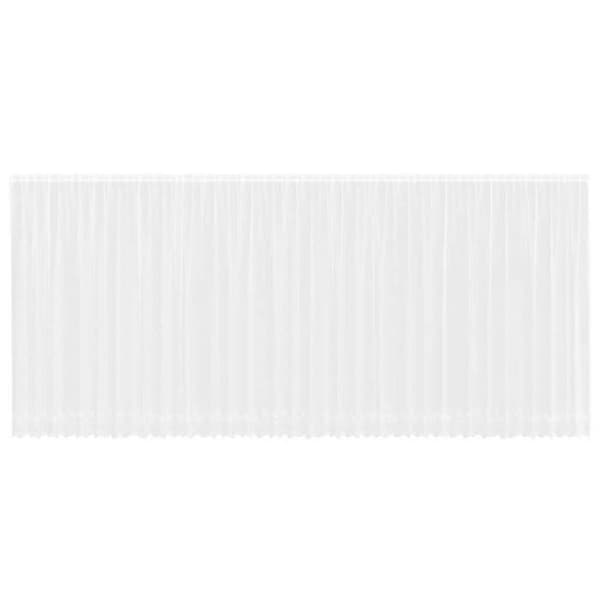 VIDAXL Spetsgardin vit 900 x 240 cm - Polyester