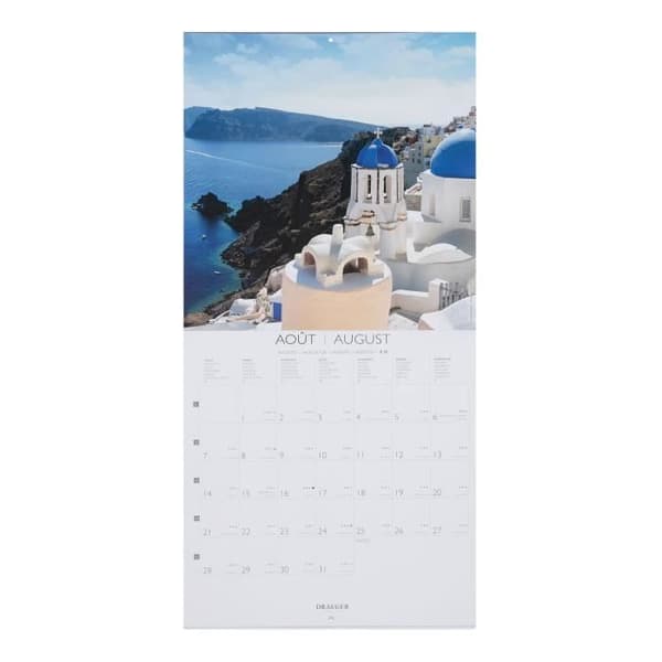 Stor Väggkalender Europa - 2023 - Draeger Paris