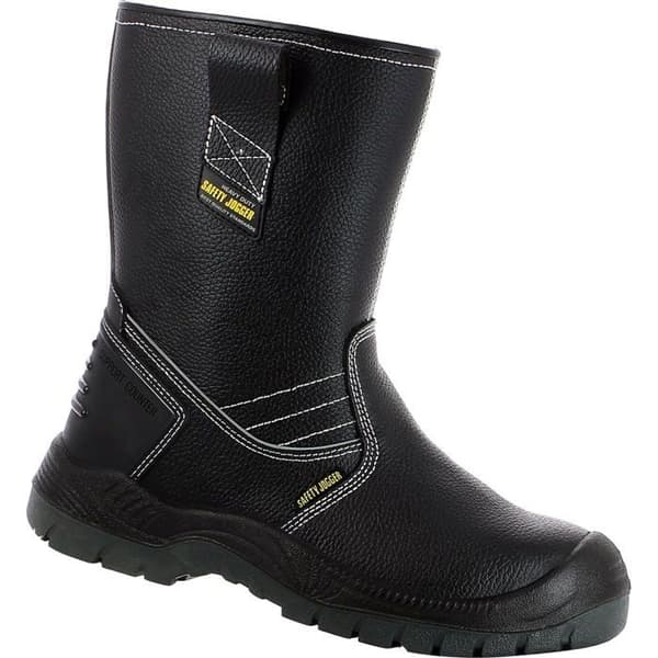 Vinterbox Stövlar med foder BESTBOOT S3 Safety Jogger - Svart