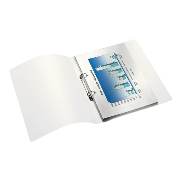 Ringbinder - Leitz - A4 - Metallisk rosa - 190 ark - PP (polypropylen)