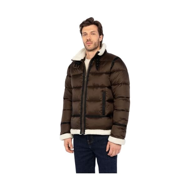 Herreskinnjacka Schott Ref 64100 Brun