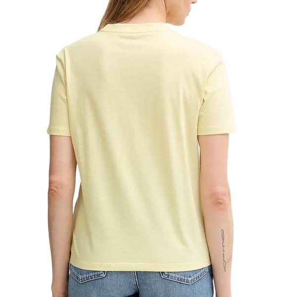 T-shirt Gul Dam Calvin Klein Jeans Ss Classic