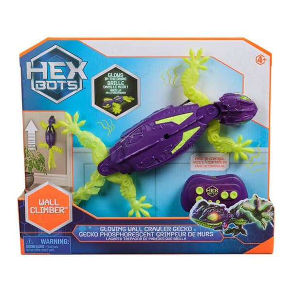 Gecko Radiostyrd - lyser i mörkret - Hex Bots