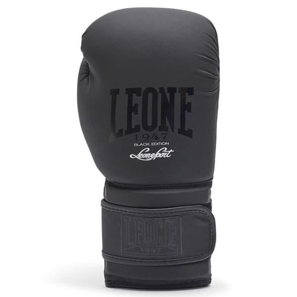 -Gauntlets för boxning Leone Black-10 oz-Svart