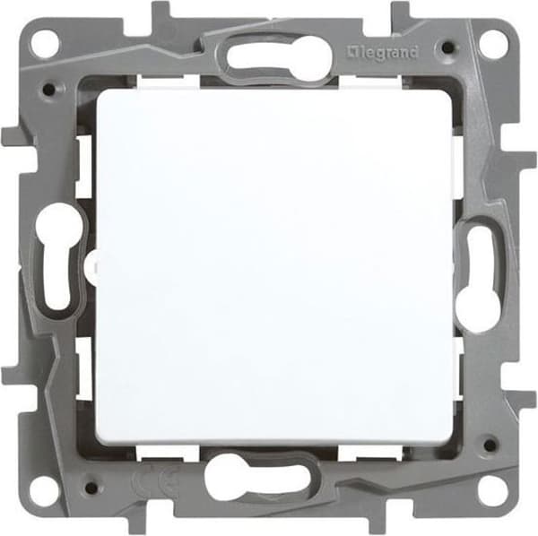 Strömbrytare - Legrand - 664505 - 6A - Vit - Niloé - IP20