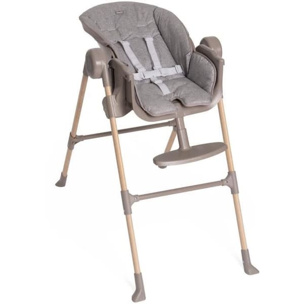 Höga Stolen - CHICCO - Polly Essential - 0/3 år - Grå Ask