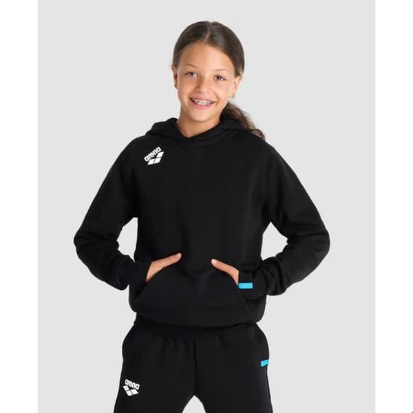 Barn hoodie Arena Team Panel - svart