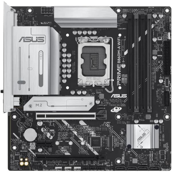 Moderkort - ASUS - PRIME B860M-A WIFI - Intel B860 LGA 1851 (Socket V1) micro ATX