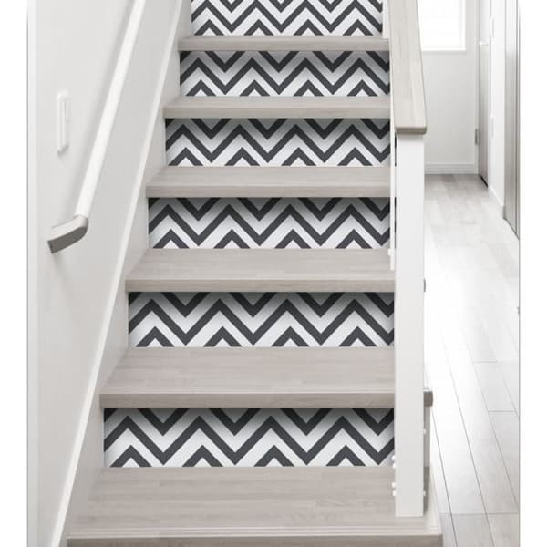 BEACH Adhesive Riser Sticker - Chevrons XL 100 x 19 cm