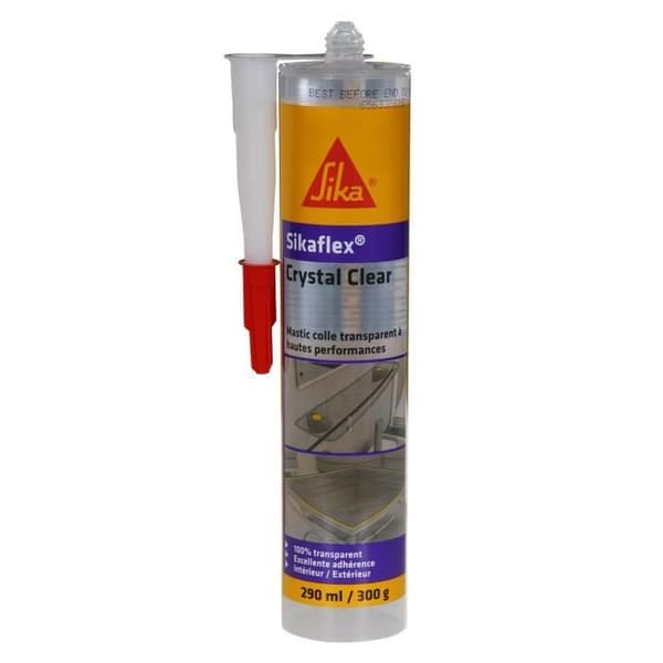 SIKA Sikaflex Crystal Clear multifunktions limfogmassa - Transparent - 300ml