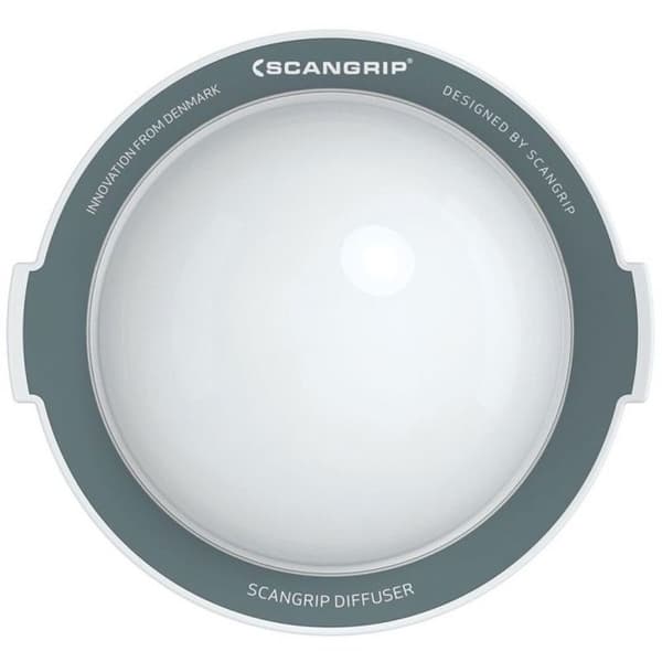 Scangrip DIFFUSEUR X-LARGE 03.5951 diffusor för arbetelampor för lamporna NOVA 6 och NOVA C+R forLIFE