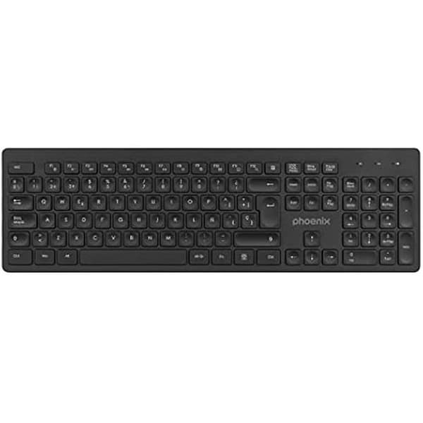 Phoenix K200 trådlöst multimediatangentbord Spanska QWERTY