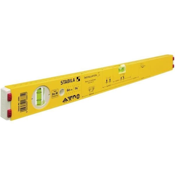 STABILA 80 M vattenpassinstallation - Mätområde(n) 600 mm