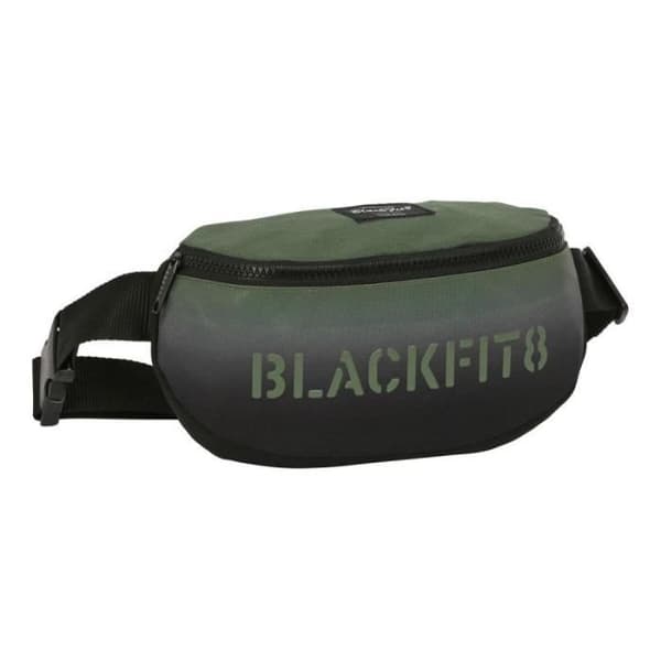 Säcker - BlackFit8 - Svart Grönt gradient - Justerbar bärrem - Polyester 600D - 23x14x9 cm
