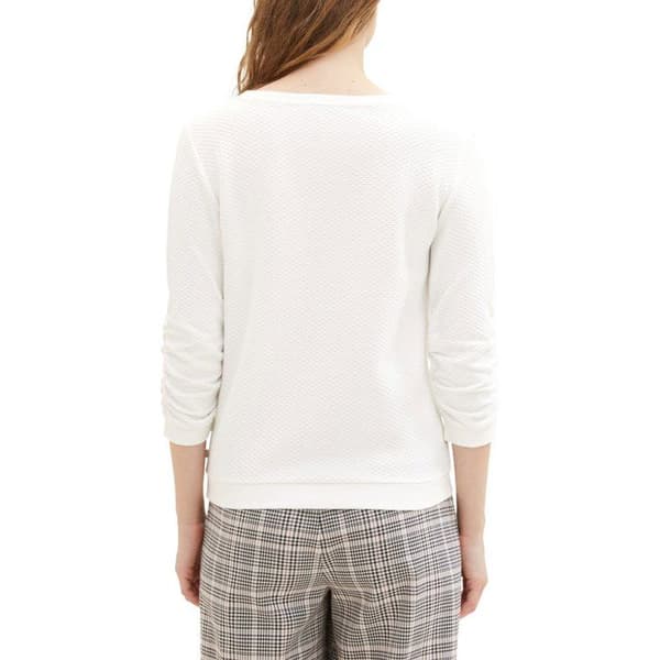 Träningsjacka - TOM TAILOR - 1039979 - Off White - Dam - Inomhus