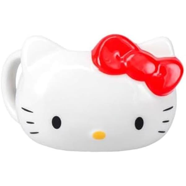 Mugg - PALADONE - Hello Kitty - Keramik - 300 ml - Återanvändbar