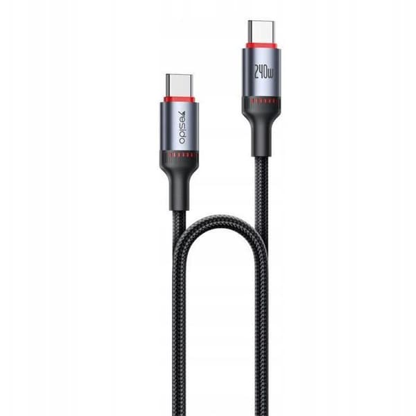 Kabel - YESIDO - CA185 - Typ-C/Typ-C - 240 W (5 A) - 1,2 m