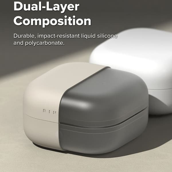 Ringke Silikonfodral för Samsung Galaxy Buds 4 Pro - Sten