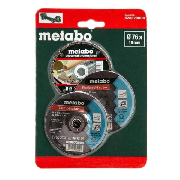 Metabo Starterset kapskiva Ø 76 mm - 626879000