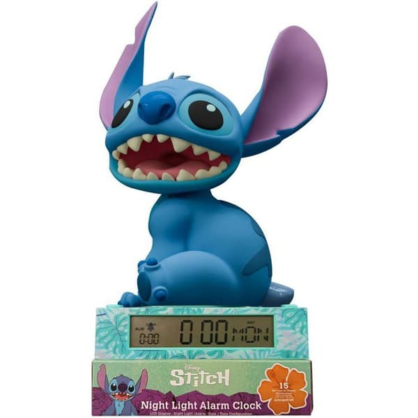 3D Stitch väckarklocka - KIDS LICENSING - LAS3055